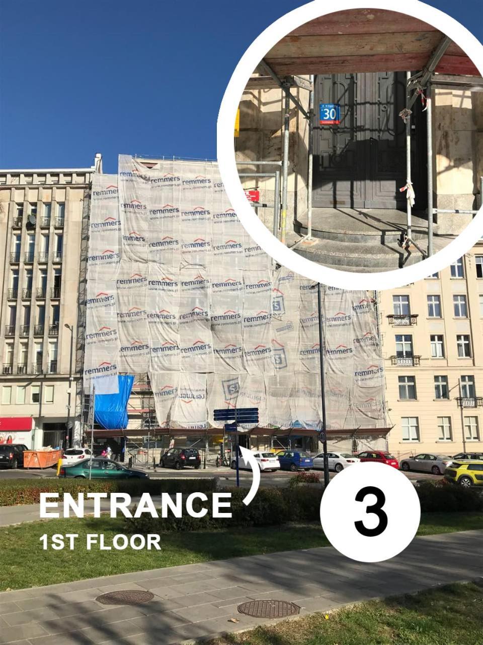The Warsaw Hostel Exterior foto